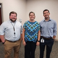 Amy Weaver, AnMed Health CRNA (middle). Spoke on Malignant Hyperthermia. 