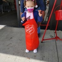 Getting Mori started early in giving service to  help or community! Dec 2021