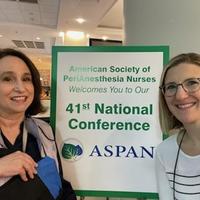 Desha Bourque and Lauren Marx representing LAPAN