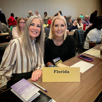 Theresa Lee and Kristin Cantrell FLASPAN representative at ASPAN Conference 2023