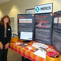 We thank our Merck exhibitor for bringing info on "Bridion" a muscle relaxant reversal medication. 