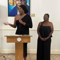 Rickae Jinks, Scholarship Chair and Lovely Davis, Events Chair