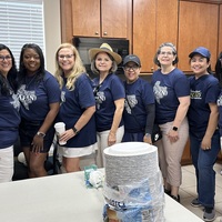 Volunteered at Casa de Esperanza Back to School Event.  
