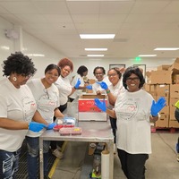 CA NANNNA Volunteer Outing to the LA Food Bank 