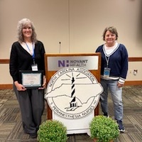 2025 NCAPAN Nurse of the Year and her nominee: Left to Right, Michelle Moerk and Chris Ford