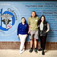 Left to right - Anna Gonzales, Ren Bee, Rebecca Clason