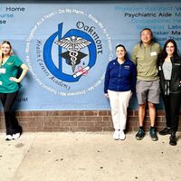 Left to right-Liliya Kravets, Alanna Wilson, Anna Gonzales, Ren Bee, Rebecca Clason