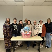 PACU nurses from Holyoke Medical Center.  Lisa D'Angelo won the Coffee raffle basket, from Holyoke.  Congratulations Lisa!