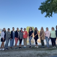 Beautiful morning walk along the Platte River 