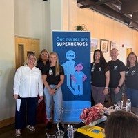 Amy Wiig, WSNA President and the Children's Hospital of Colorado School Health Team