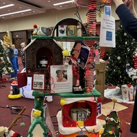 Meg Beturne at the festival of Trees Fundraiser in Springfield, MA.  Thank you Meg!