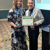 Valerie Currier and President Shanon Fucik