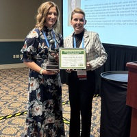 Valerie Currier and President Shanon Fucik