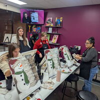 December Chapter Meeting: Painting With a Twist