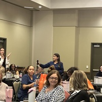 So excited to have students attend and actively participate 