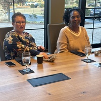 Board members Inga, and Immediate Past President Keisha!