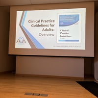 New Clinical Practice Guidelines Talk