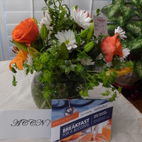 West Houston Chapter of AACN represented at Christ Clinic Breakfast for the Blessings