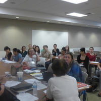 WHC Board with UT students