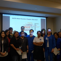 WHC Members with National AACN President's theme 