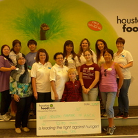 Chapter Members at Houston Food Bank