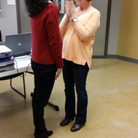 Pinning of Jaime Kelly (newly certified as a CHTP) - by Jeannie Whalen, her Mentor