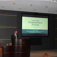 Colby Parks, MD
Regional Anesthesia and Peripheral Nerve Blocks