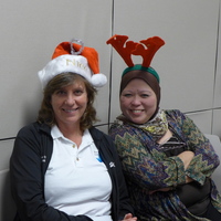 Membership and Education chair welcoming attendees