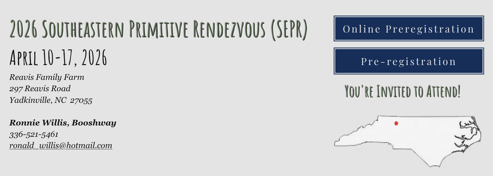 Southeastern Primitive Rendezvous (SEPR)