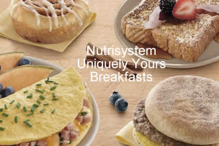 nutrisystem uniquely yours breakfasts