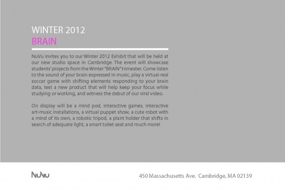 NuVu Winter 2012 Exhibit_back