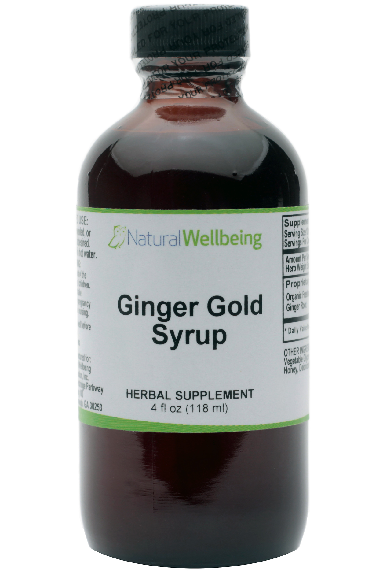 Ginger Gold Syrup