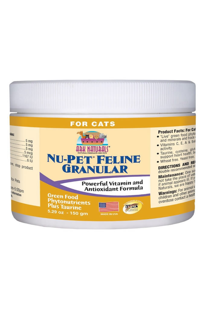 NuPet Feline Granular Cat Vitamin and Antioxidant Supplements