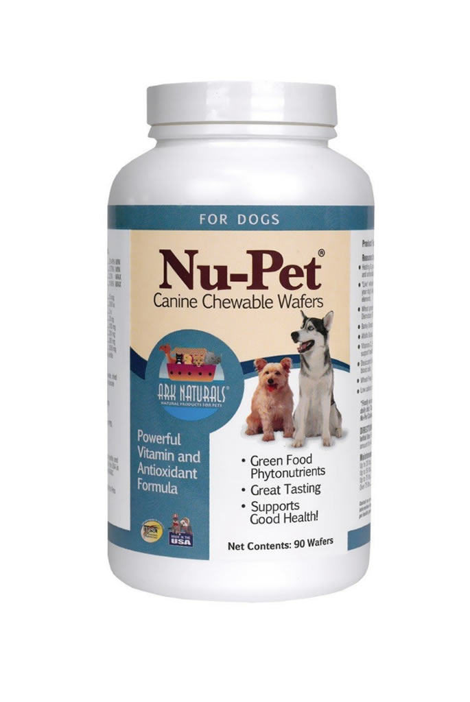 Dog Vitamin Supplements NuPet Vitamin and Antioxidant Wafers