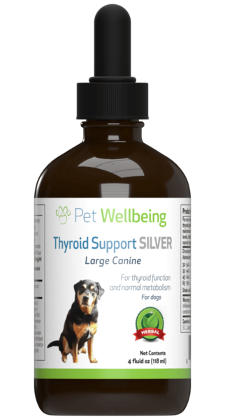 Thyroid Support Silver for Dog Hypothyroidism by Pet Wellbeing