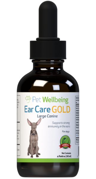 Ear Care Gold Dog Ear Infections by Pet Wellbeing