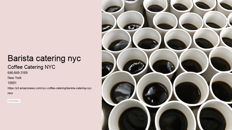 How to Easily Order Delicious Coffee Catering for Any Occasion in New York City
