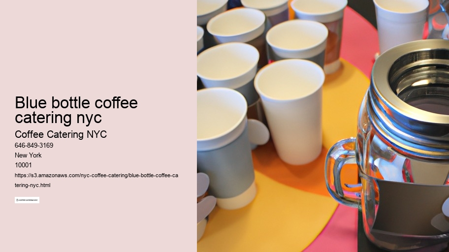 The Benefits of Hiring Coffee Catering Services in NYC