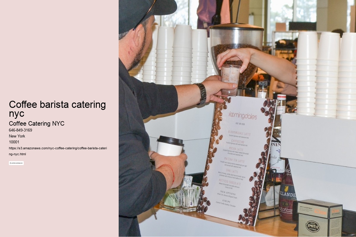 What is a Delicious Way to Start Your Day Right? Get It From NYC's Best Coffee Caterers! 