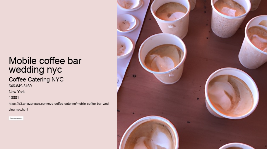 What is the Secret to an Unforgettable Coffee Break? Discover it with Coffee Catering in NYC!