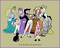 Print #7: I am the Monarch of the sea, the ruler of the Queens Navee.