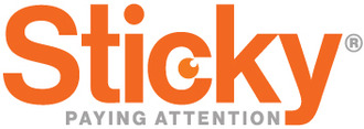 Sticky logo