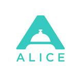 Alice logo blue