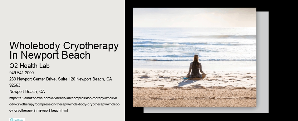 Wholebody Cryotherapy In Newport Beach