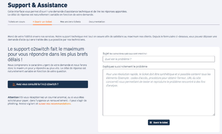 comment lire ses mails avec o2switch