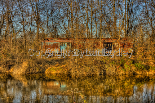 Mixed Media-Rail Car