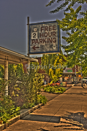 Photography-Free 2 hr parking