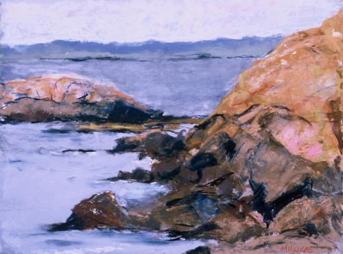 Painting-Little Compton Rocks!
