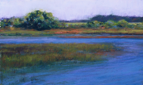 Painting-Seapowet Marsh Summer