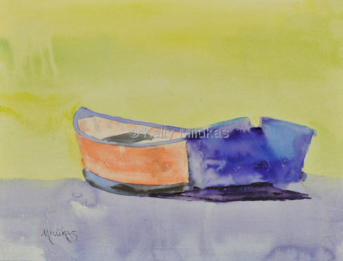 Painting-Seascape-Salt Skiff